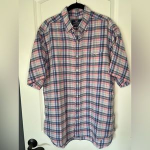 Vineyard Vines Men’s Short Sleeve Tucker Shirt - L